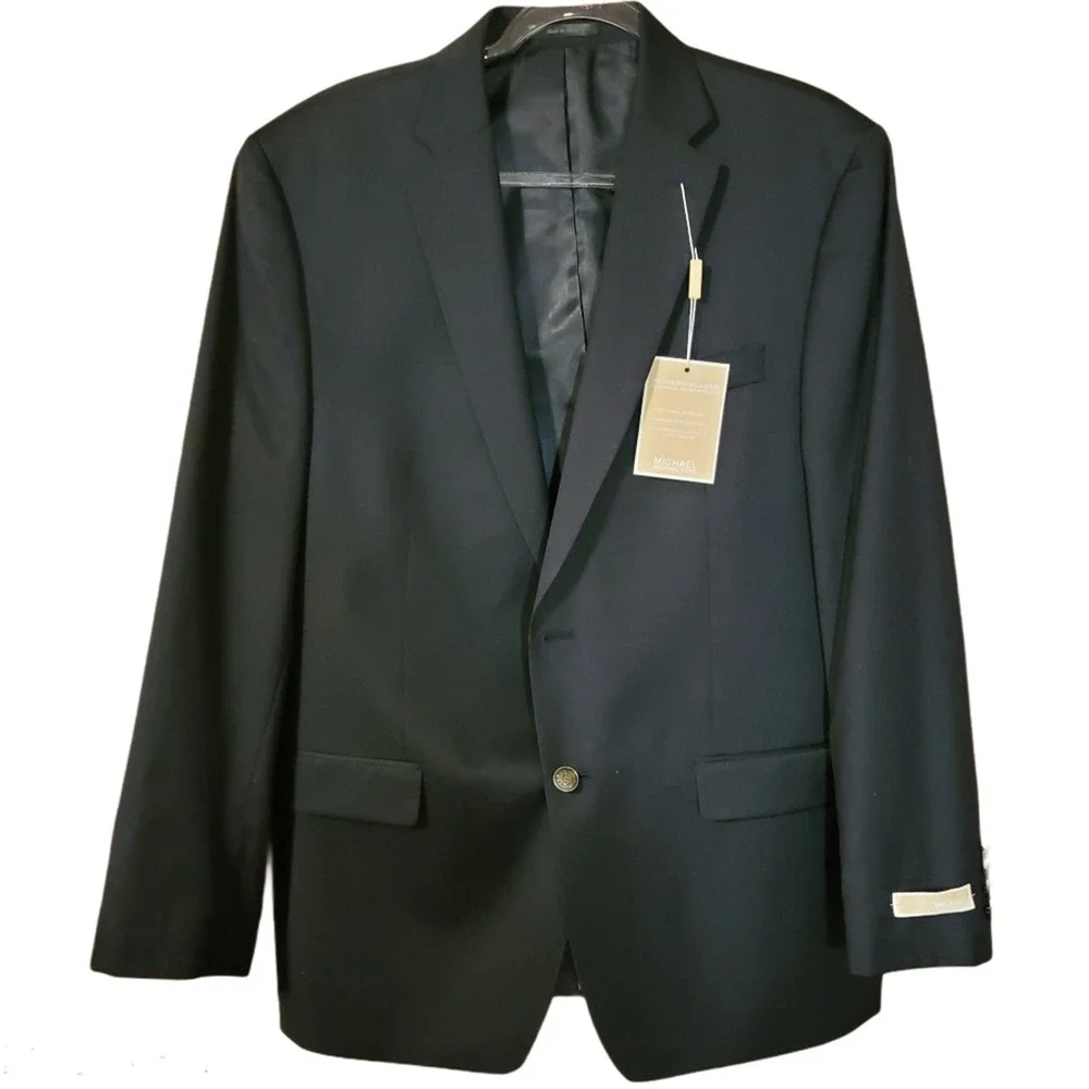 NEW Michael Michael Kors Navy blazer 42R - Picture 9 of 11